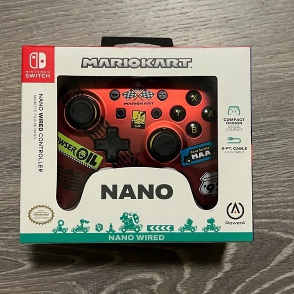 Nintendo Switch Wired Mario Kart Nano Controller